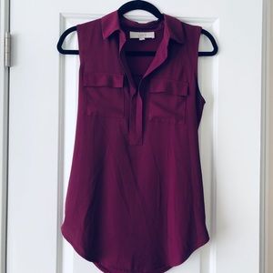 Loft sleeveless top